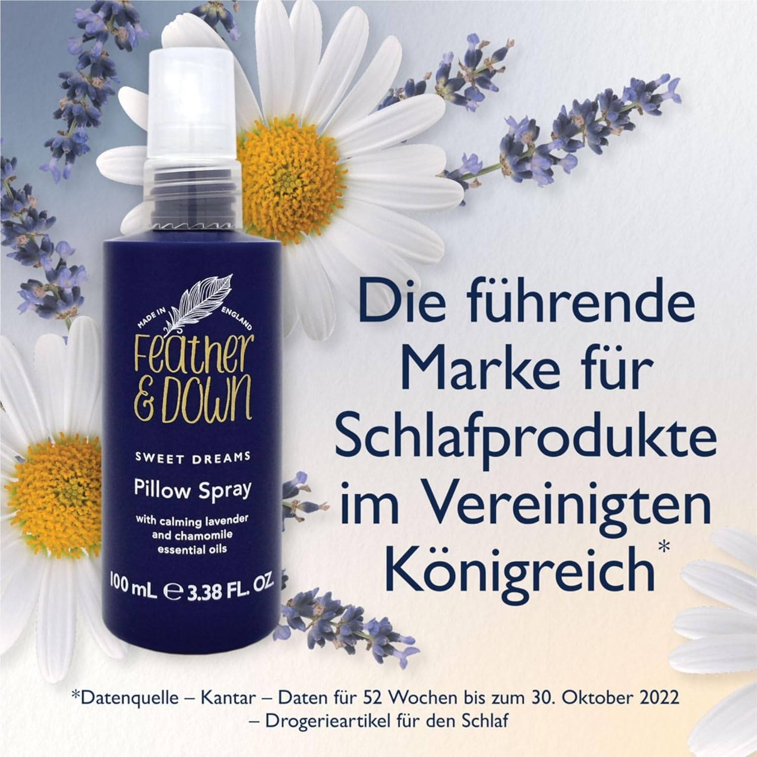 Thumbnail 1 de Feather & Down Bade-Essenz Sweet Dream (500 ml) – mit Lavendel- und Kamillenölen