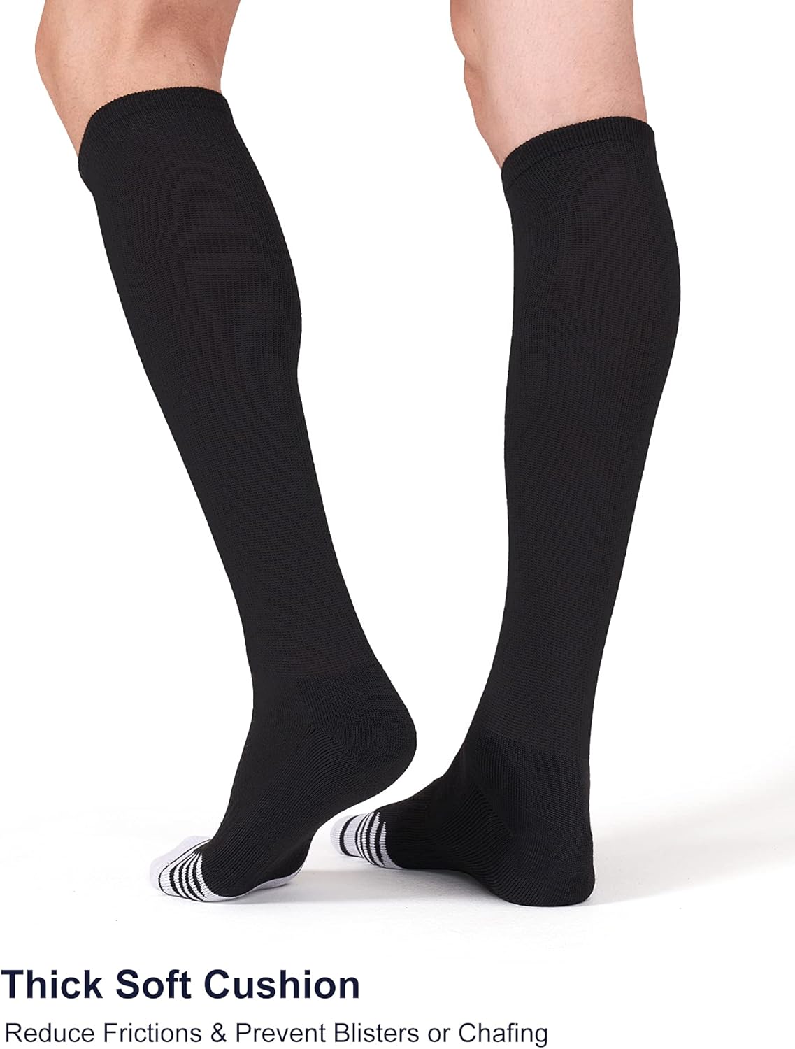 Thumbnail 4 de FITRELL 2/3 Pack Multi-Sport Over-the-Calf Socks for Kids, Youth, and Adults
