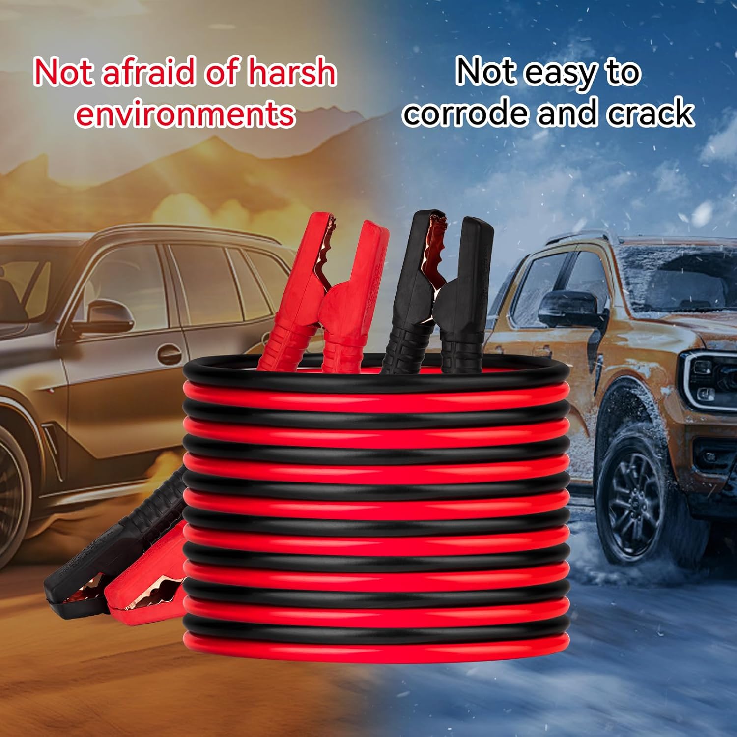 Thumbnail 3 de Jumper Cables for Car Battery 4m 2000A