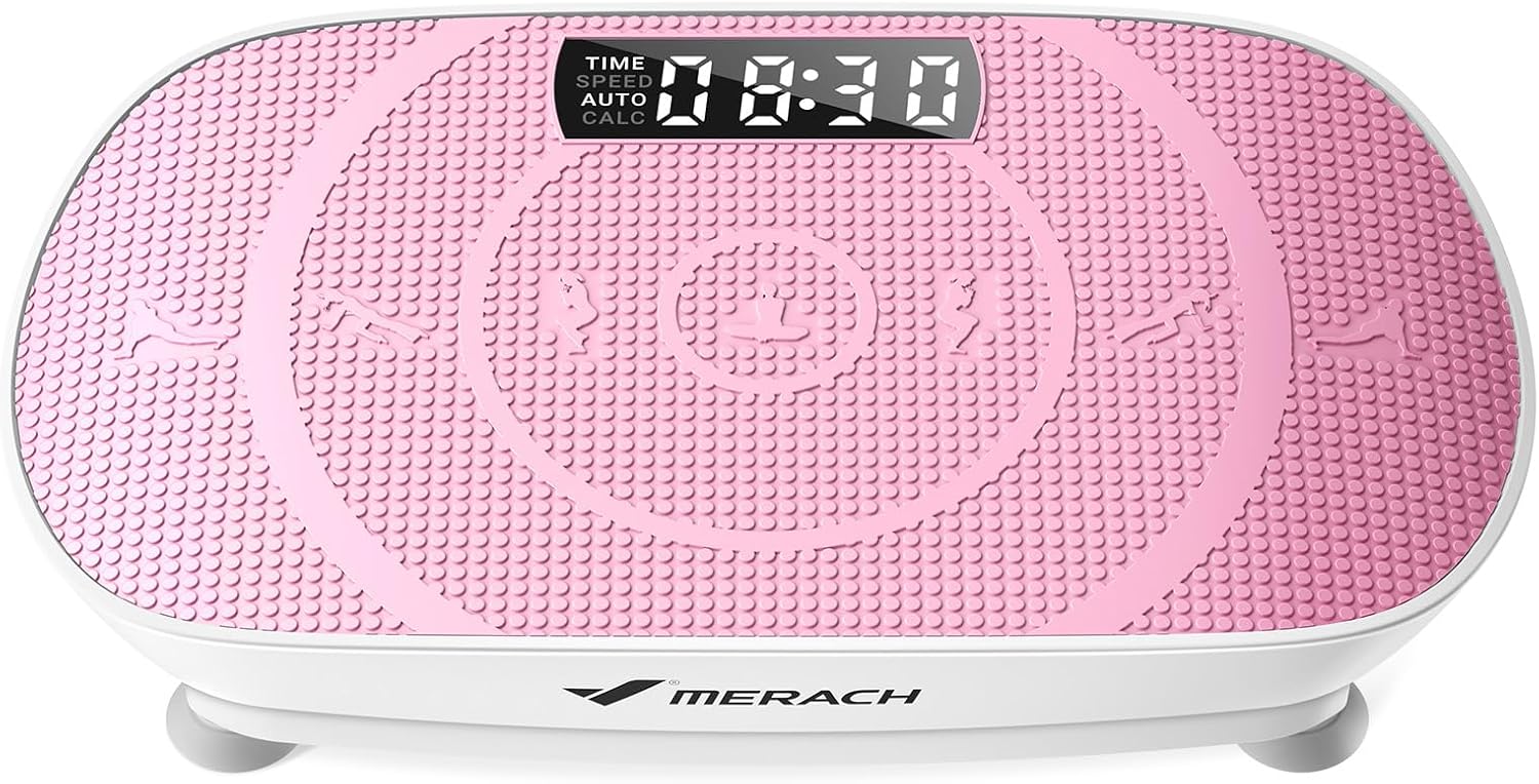 Detalle de MERACH Vibrationsplatte – Leise, kompakt und vielseitig für Ganzkörper-Training