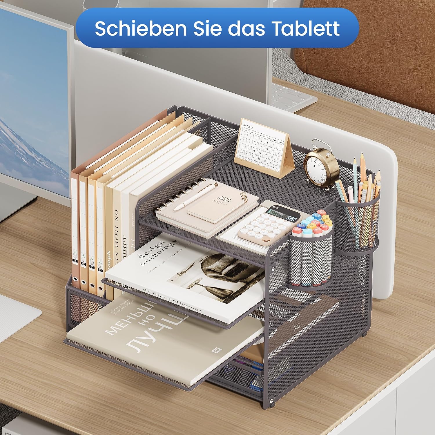Thumbnail 1 de VITVITI Schreibtisch Organizer 5 Ebenen 📂