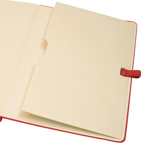 Thumbnail 4 de Finocam Cuaderno Nexo tapa dura rojo, 72 hojas 📒