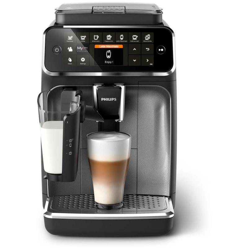 Thumbnail 3 de Philips Série 4300 EP4346/70: cafetera espresso automática con LatteGo, 1,8 L y 1500 W