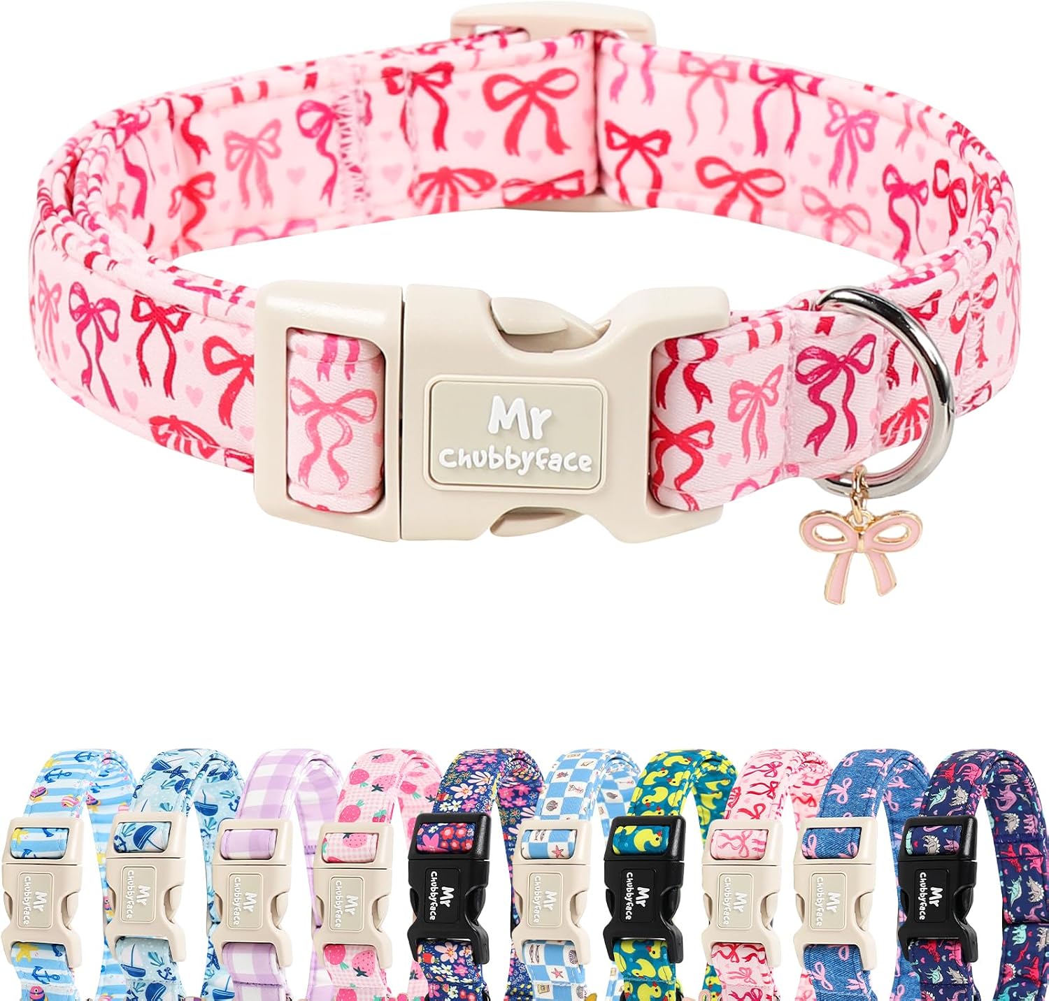 Detalle de MR.CHUBBYFACE Dog Collar, M Size