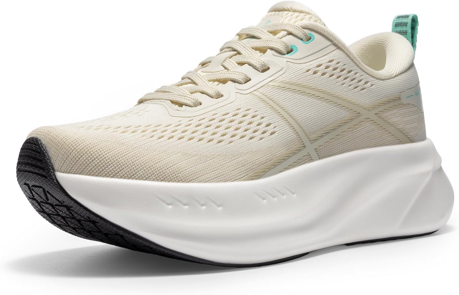 Detalle de ALLSWIFIT Women's Road Running Shoes Cushion Tennis Shoes – Lightweight, Non-Slip with Arch Support