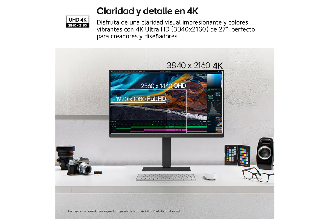 Thumbnail 2 de LG UltraFine 27U730A-B Monitor 27" 4K UHD 📺