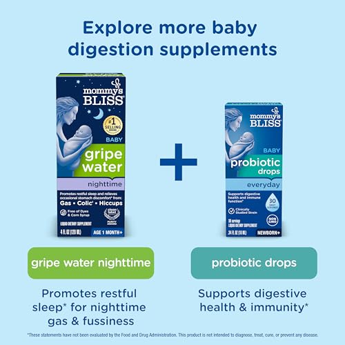 Thumbnail 6 de Mommy's Bliss Gripe Water Original — Infant Gas & Colic Relief (4 oz)