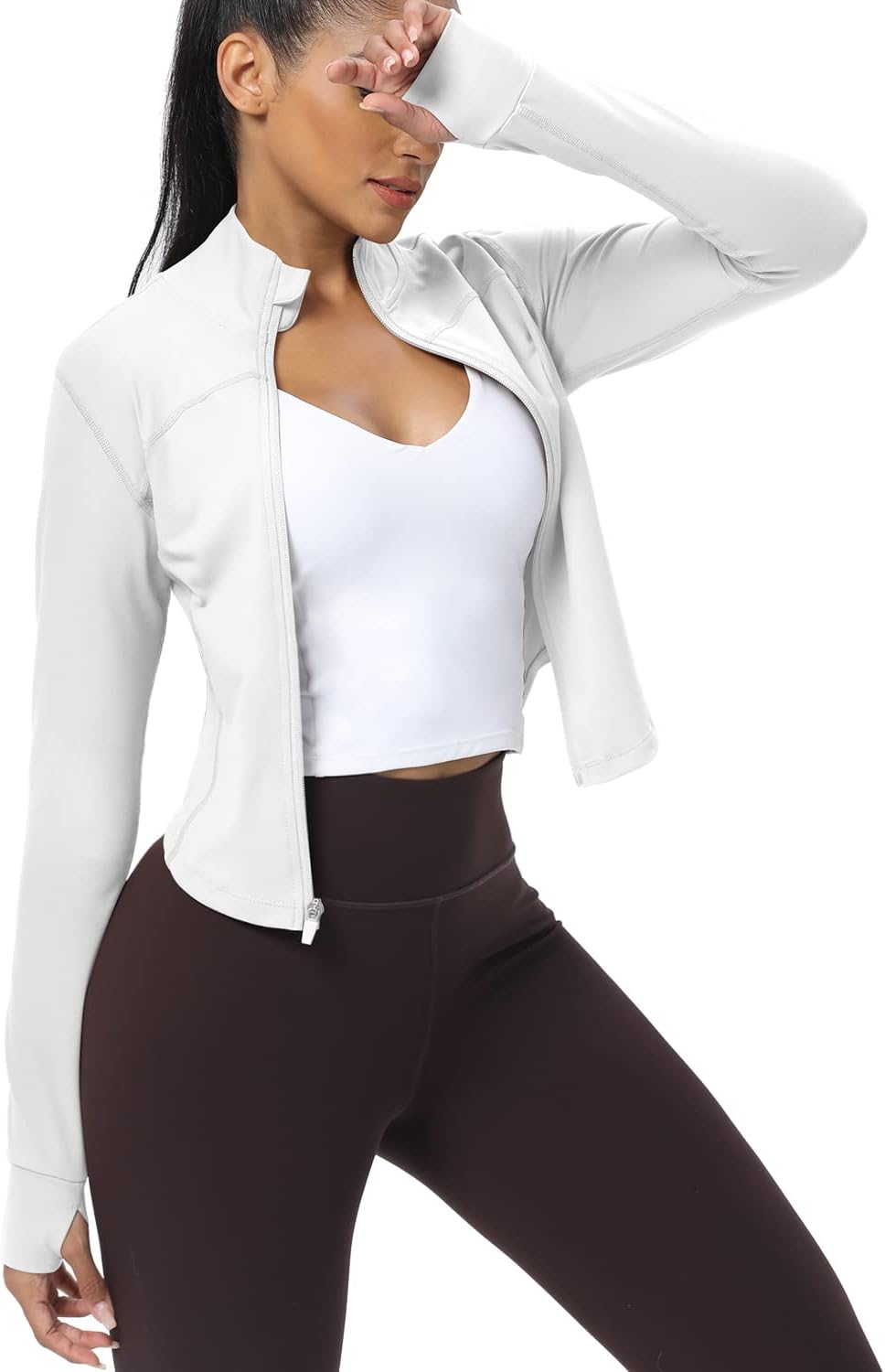 Detalle 2 de AVGO Cropped Running Jacket