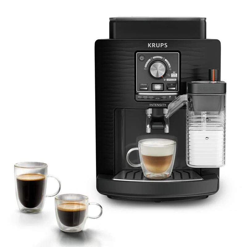 Detalle de Cafetera Espresso Krups EA5028 2L con molinillo integrado