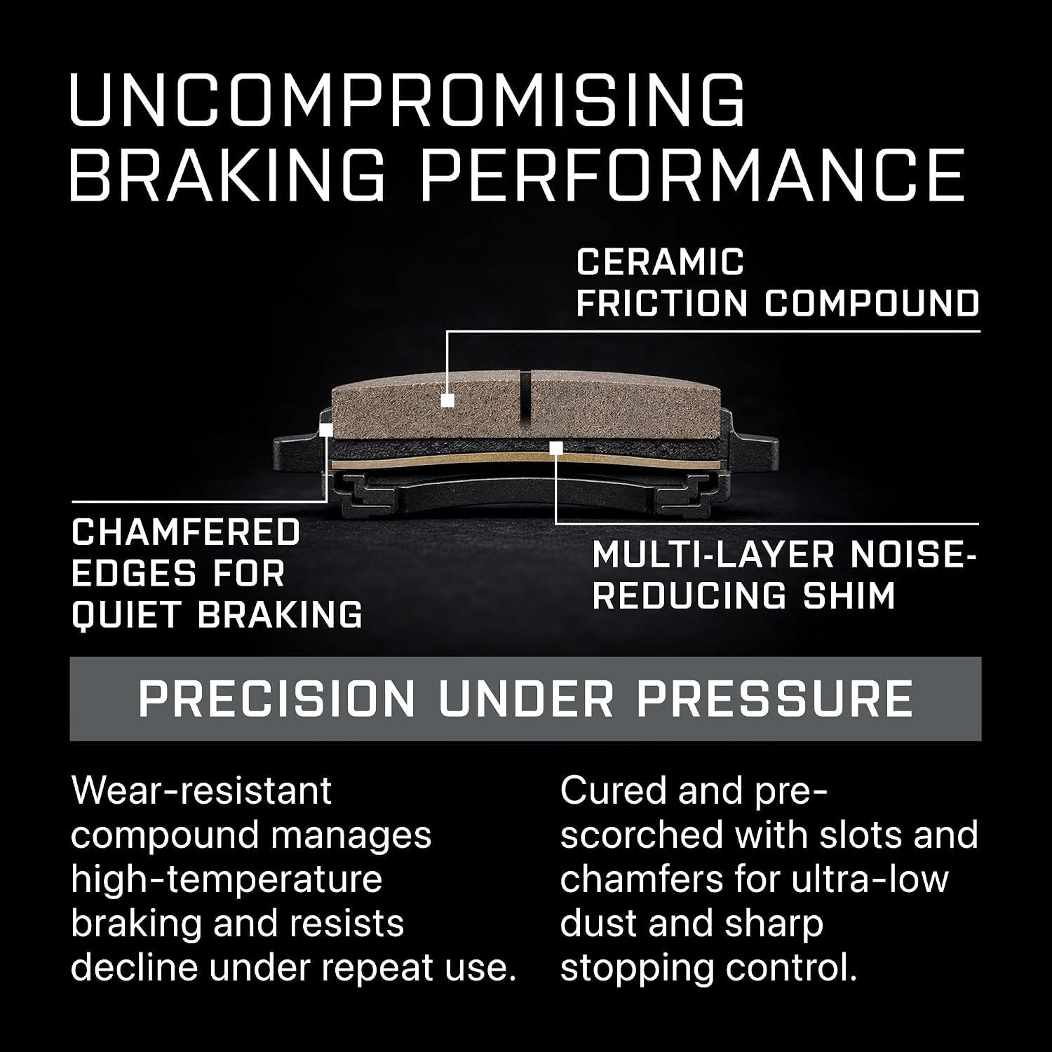 Thumbnail 4 de QUALITY-BUILT Brake Pads BP1293C