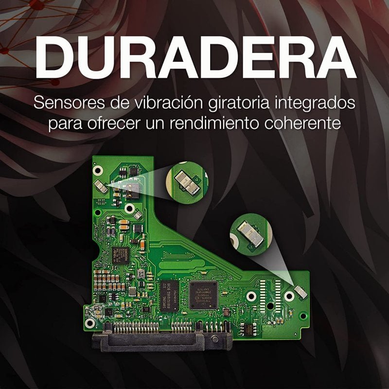 Detalle 2 de Seagate IronWolf NAS 3.5" 1TB SATA 3 — fiabilidad para NAS multiusuario, ideal para small business