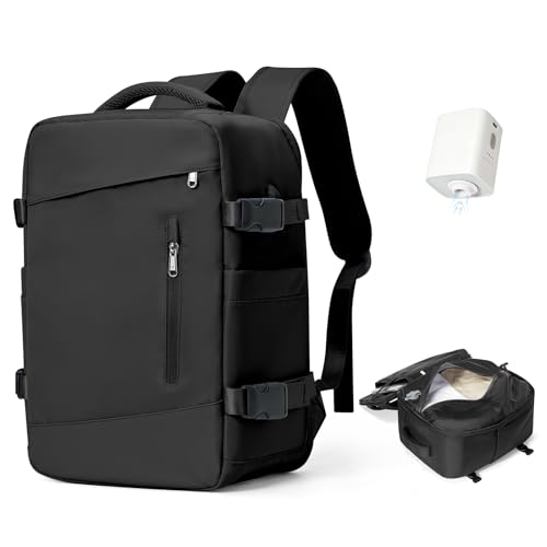 Detalle de SZSYCN Zaino Sottovuoto da Viaggio con Pompa – 40x30x20 cm, compatibile Ryanair