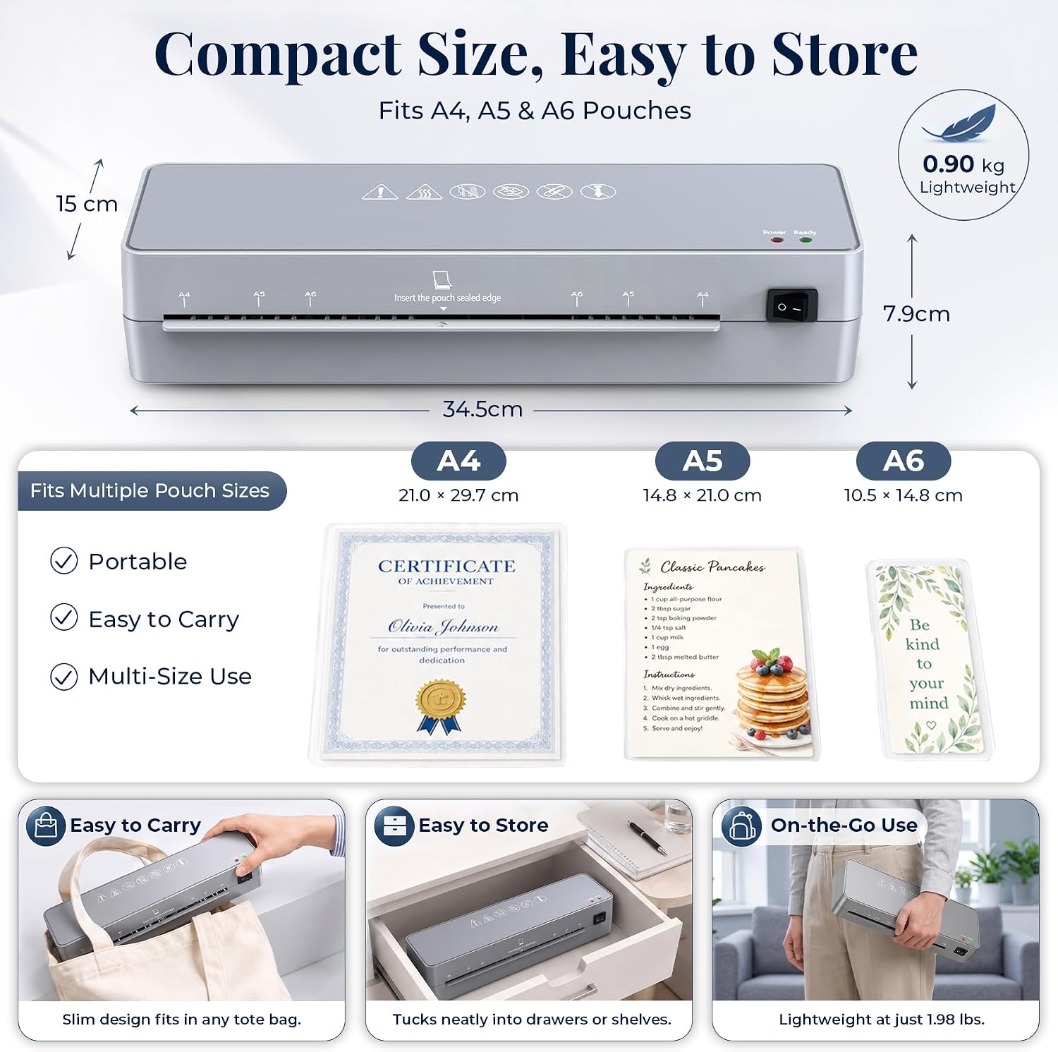 Thumbnail 4 de MAXDONE A4 Laminator for home and office