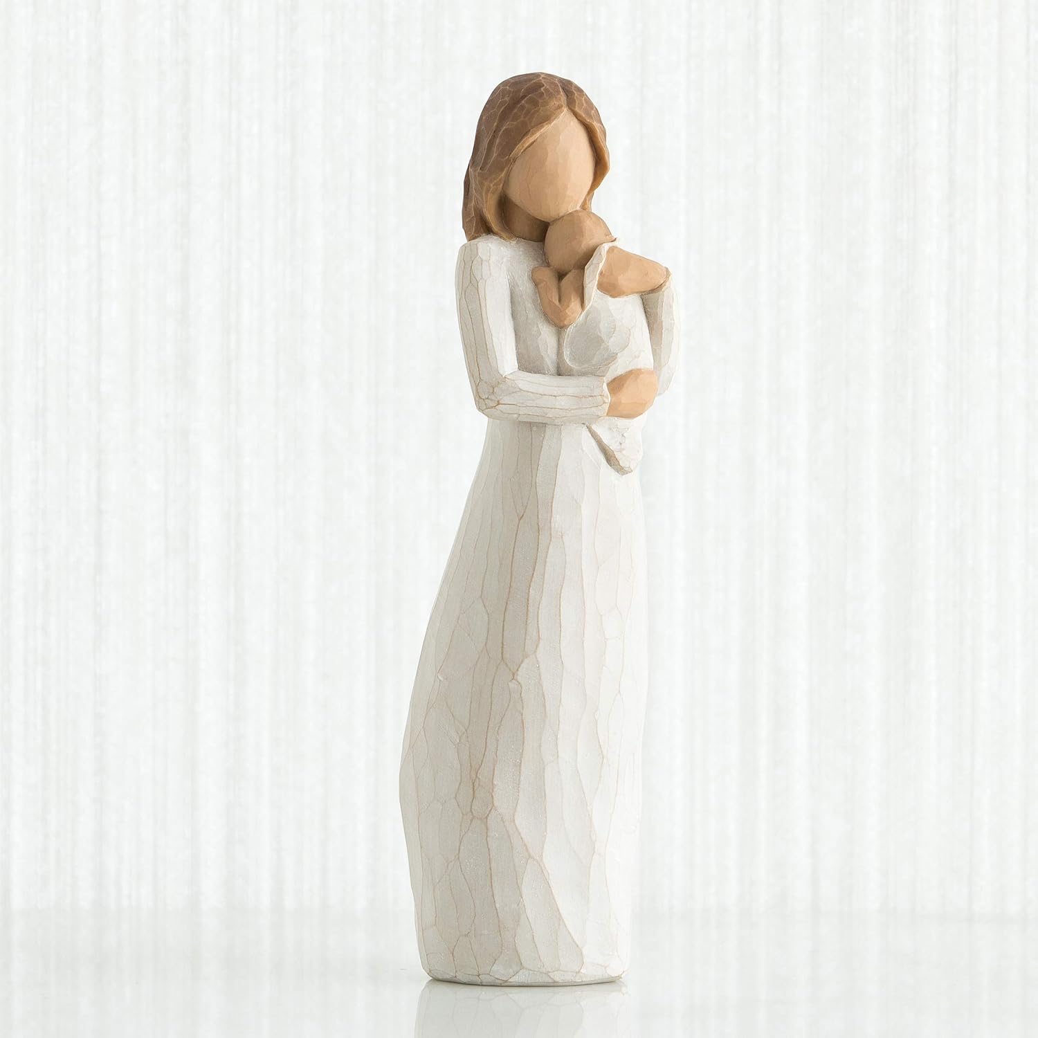 Detalle 2 de Enesco 26124 Mon Ange à Moi – sculpture Corporelle en résine, 22 cm