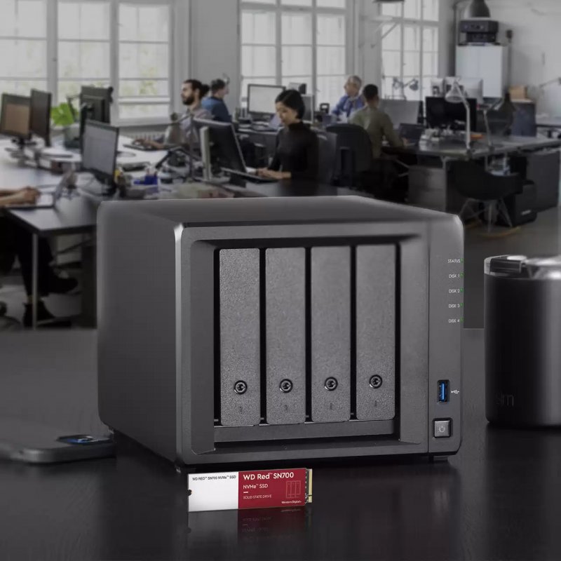 Detalle de WD Red SN700 500GB SSD M.2 NVMe PCIe 3.0 💾