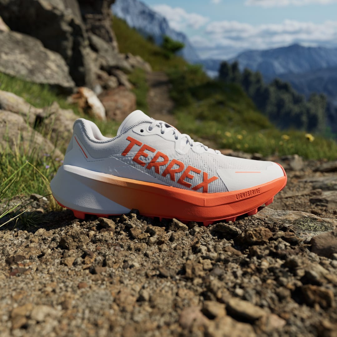 Detalle 2 de Adidas Terrex Agravic 3 Trail Running — Zapatilla de trail en color blanco