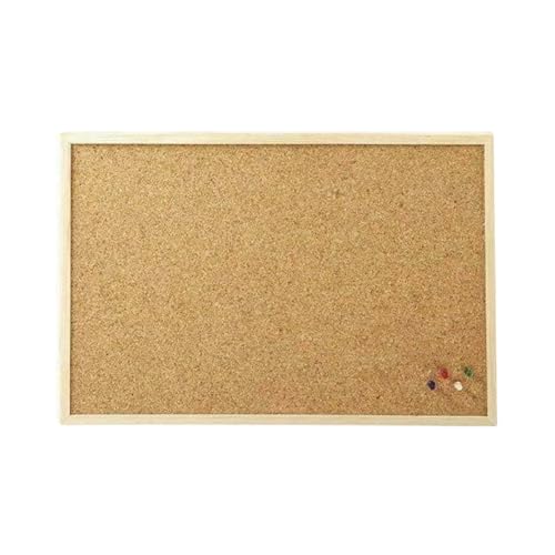 REQUEISITE NEEDS Cork Board 40cm x 60cm with Natural Wooden Frame
