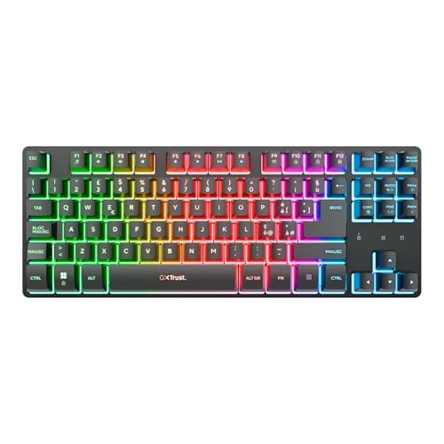 Thumbnail 8 de GXTrust Dothix Tastiera Gaming Wireless TKL 80% Italiano QWERTY, Nero