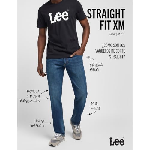 Thumbnail 3 de Lee Maddox Straight Fit 34W/34L Jeans hombre 👖