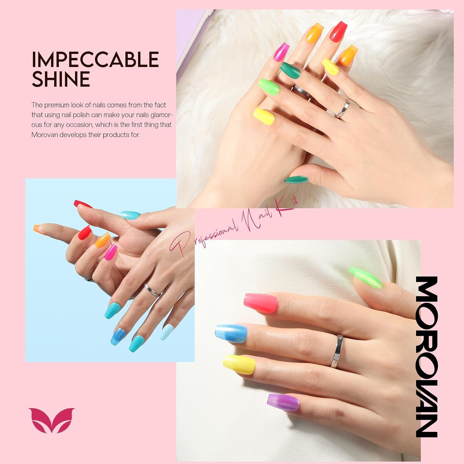 Thumbnail 4 de Morovan Nail Polish Set 15 Colors