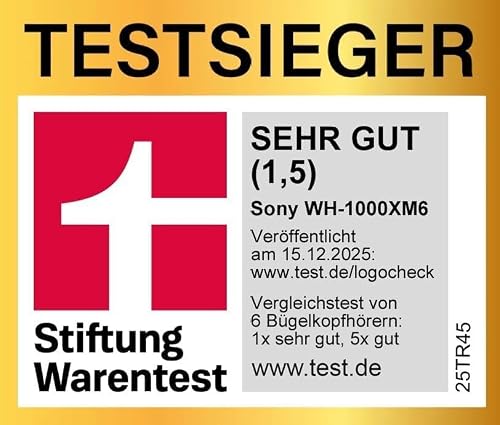 Thumbnail 22 de Sony WH-1000XM6 kabellose Noise Cancelling-Kopfhörer – Signature Hi-Res Sound, faltbares Design, 30 Std. NC