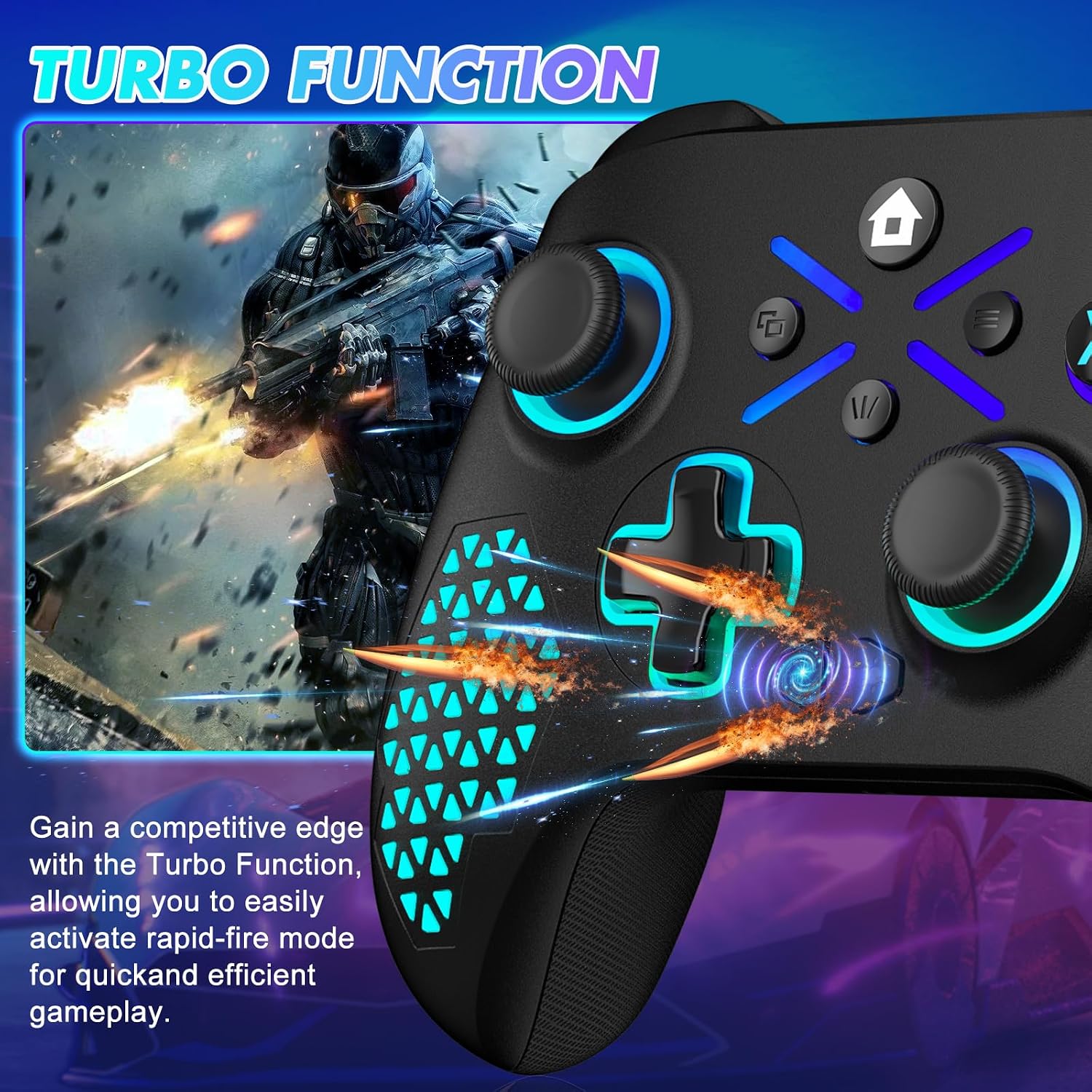 Detalle de 2 Pack RGB Wireless Controller for Xbox Series S/X, Xbox One, PC/Android/iOS