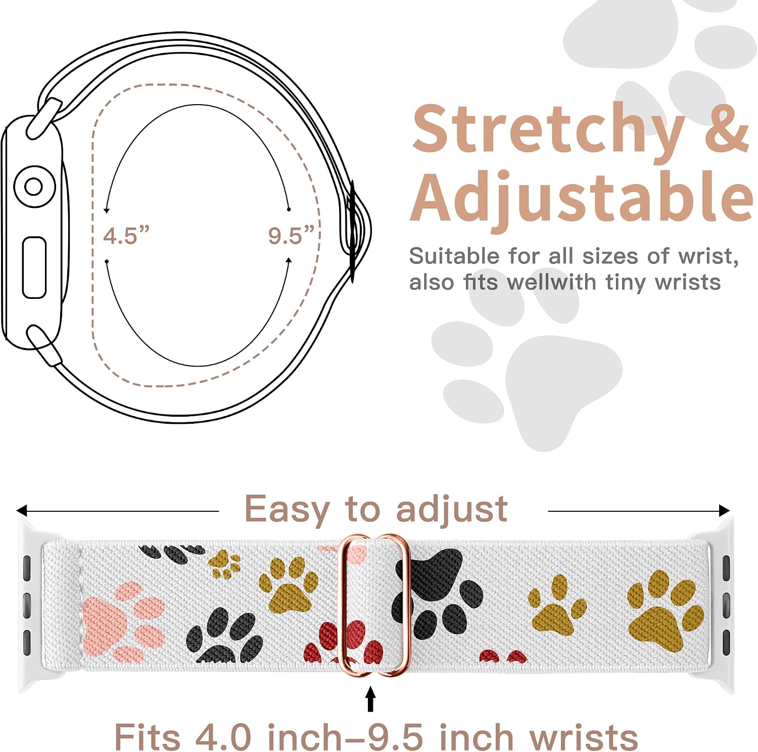 Detalle de XynkoreX Apple Watch Band Nylon