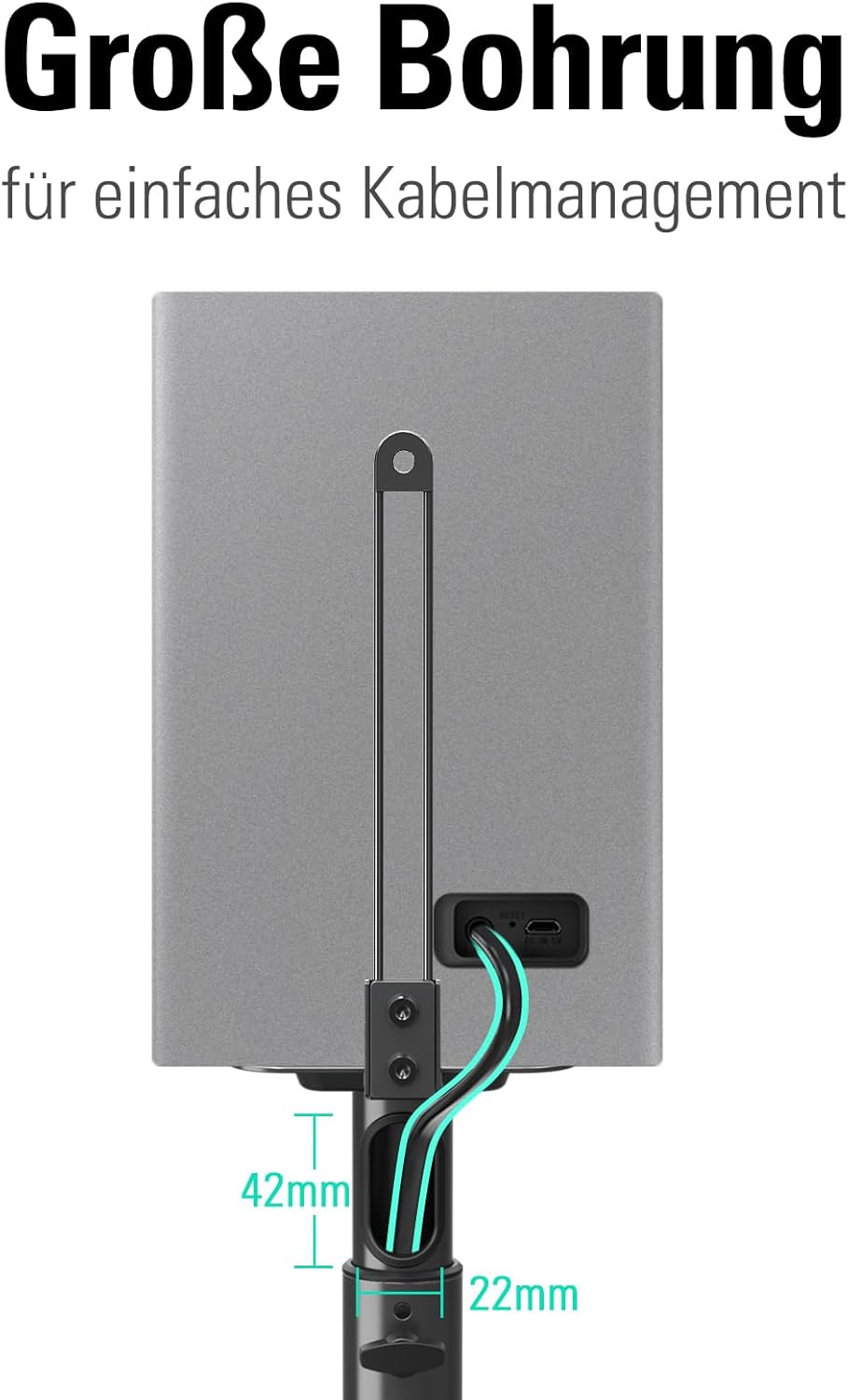 Thumbnail 3 de Mounting Dream Lautsprecherständer 82,6–107,8 cm