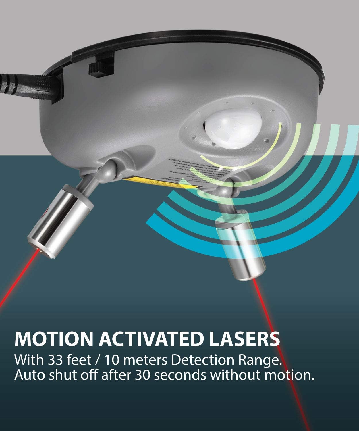 Thumbnail 2 de Fosmon Wider Angle Upgrade Dual Laser Garage Parking Assist System