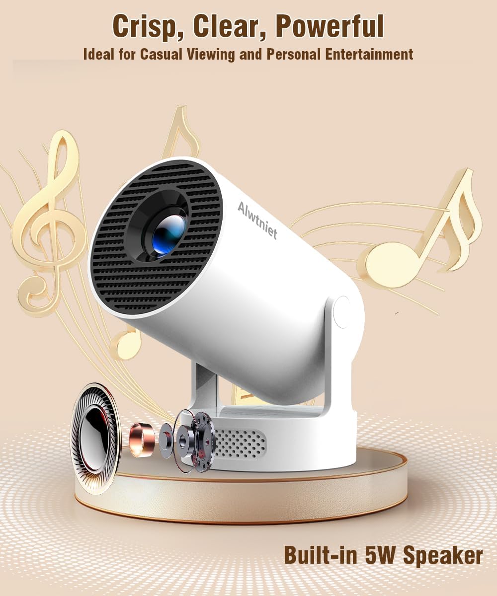 Thumbnail 3 de Mini Projector 4K Support for Bedroom