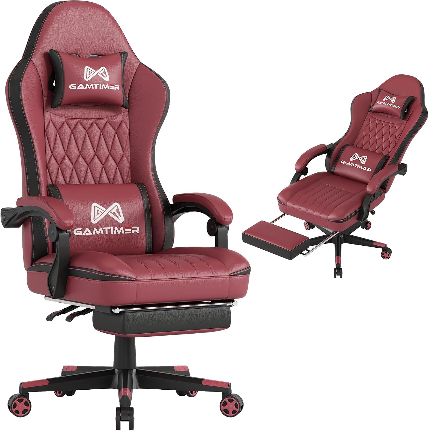 Detalle de Gamtimer Gaming Chair 400 lb Capacity