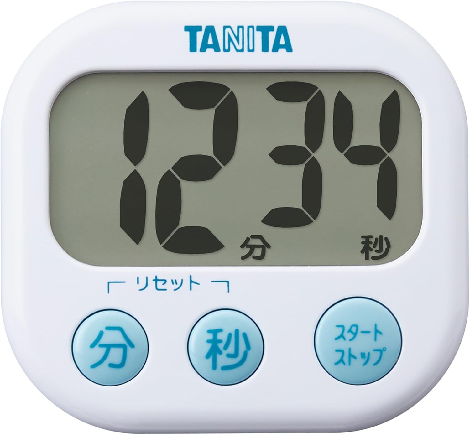 Detalle de タニタ TD-384-WH でか見えタイマー 大画面・マグネット・スタンド付き