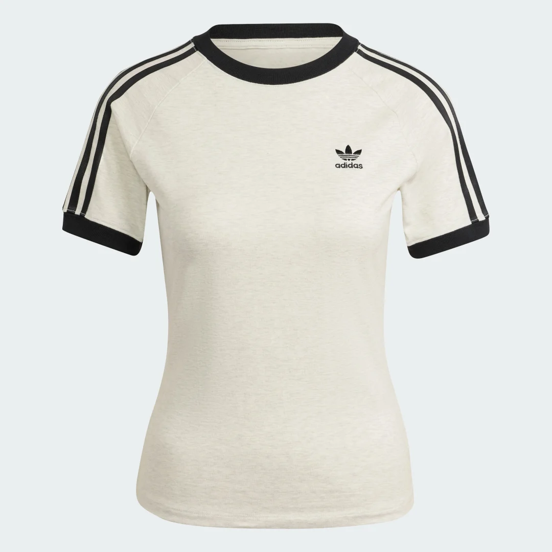 Detalle de Adidas Camiseta Slim Raglan 3 bandas