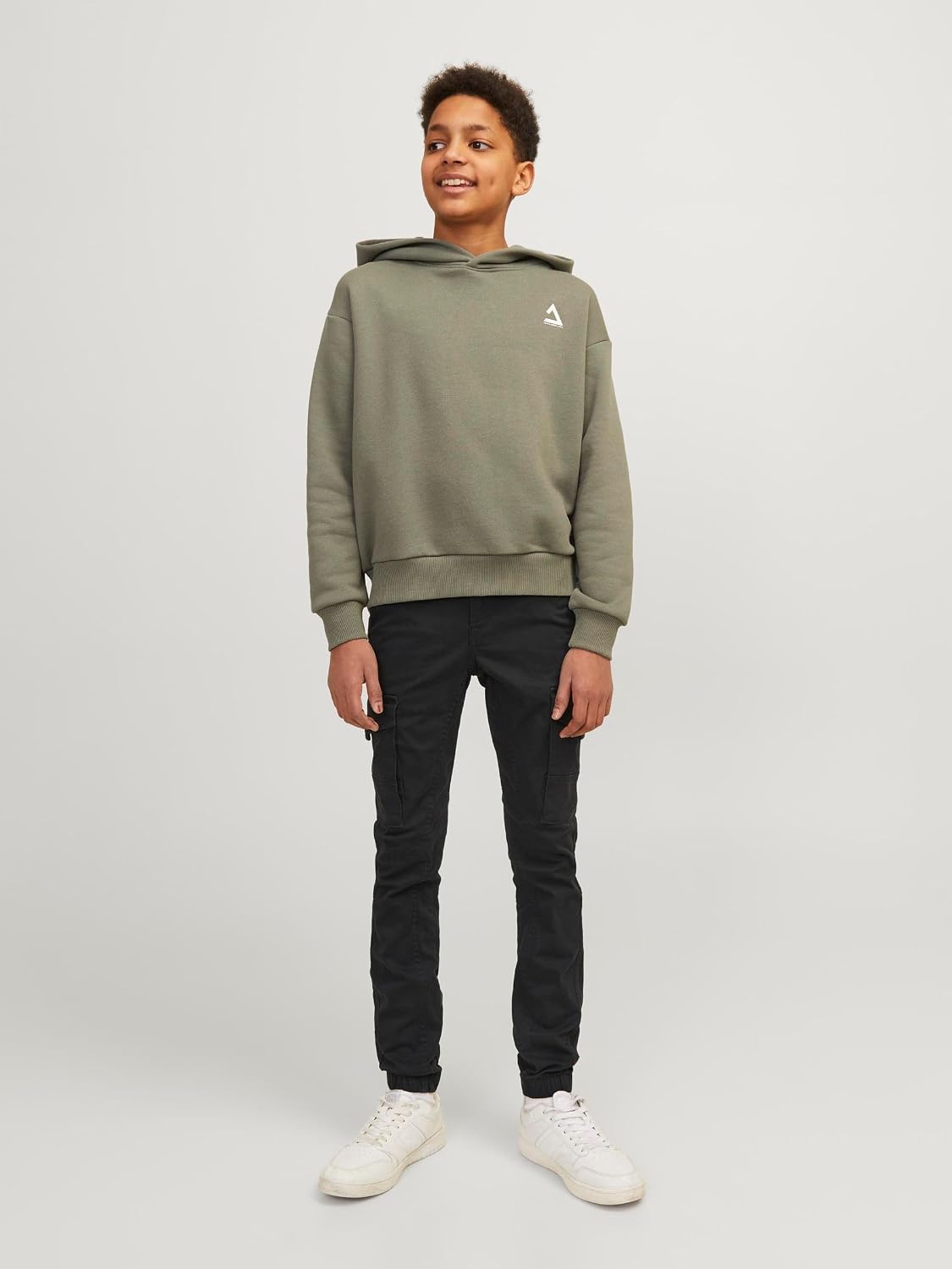 Thumbnail 4 de JACK & JONES Jpstpaul Jjflake AKM 542 Noos JNR – Pantalon cargo esprit smart casual pour homme