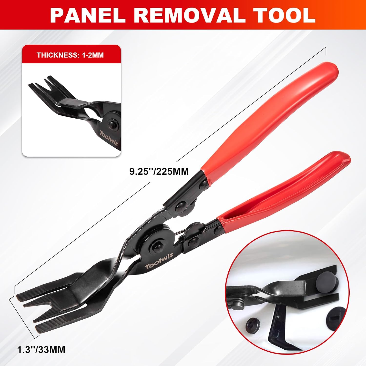 Detalle 2 de Toolwiz TTP4116 6-Piece Fuel Line Pliers Set for Car Repairs