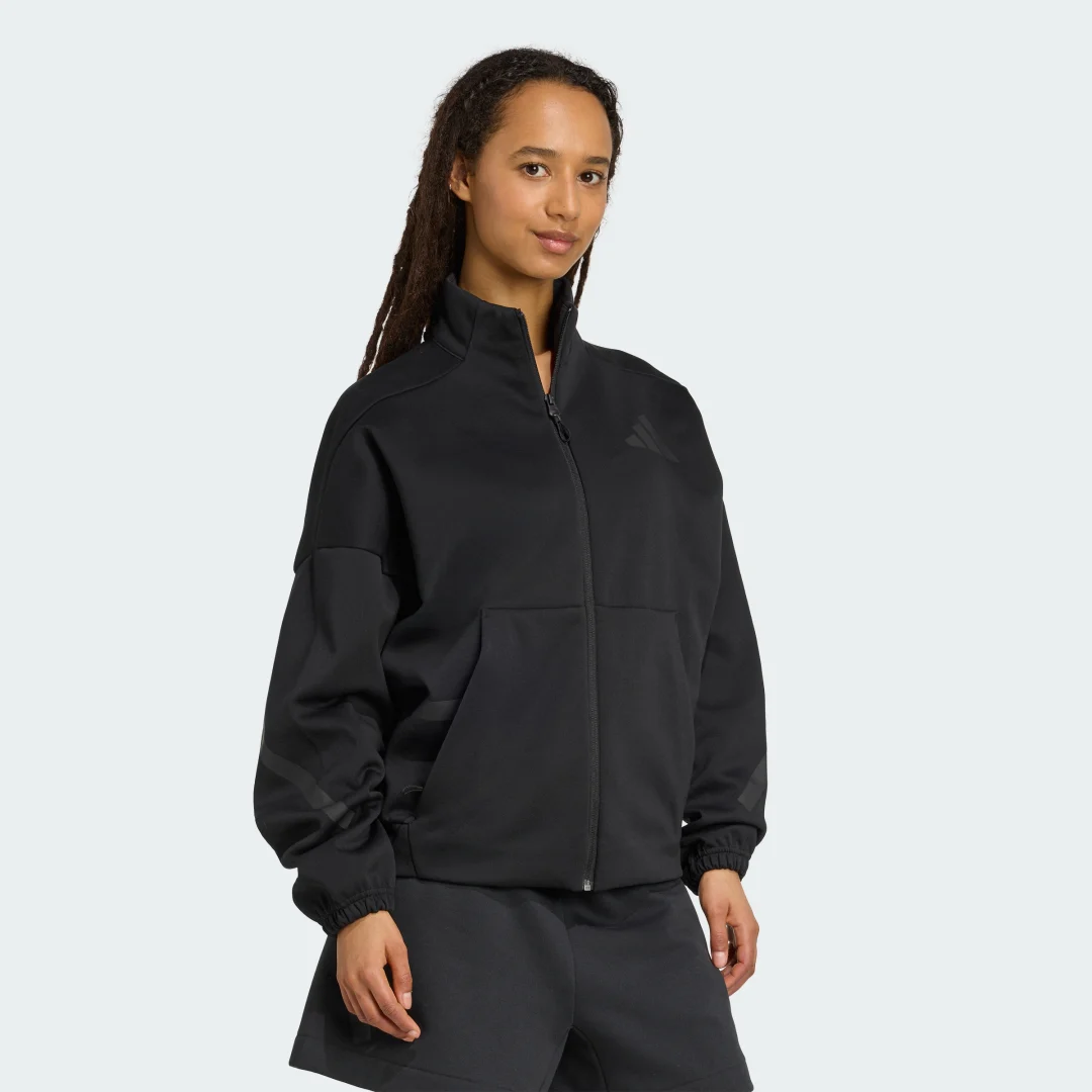 Thumbnail 2 de Chaqueta deportiva adidas Z.N.E. en Negro — estilo y rendimiento para entrenos y uso diario