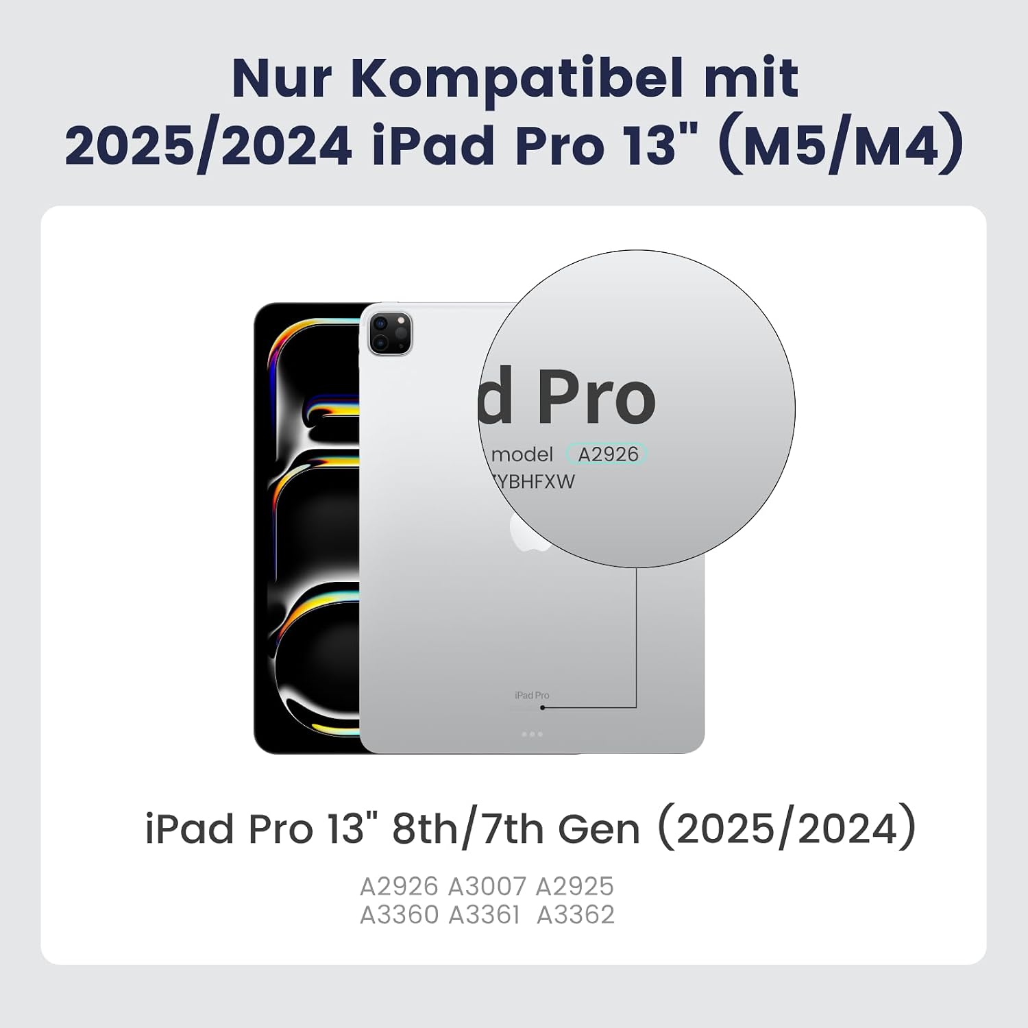 Detalle de pitaka MagEZ Folio 2 Hülle für iPad Pro 13 Zoll