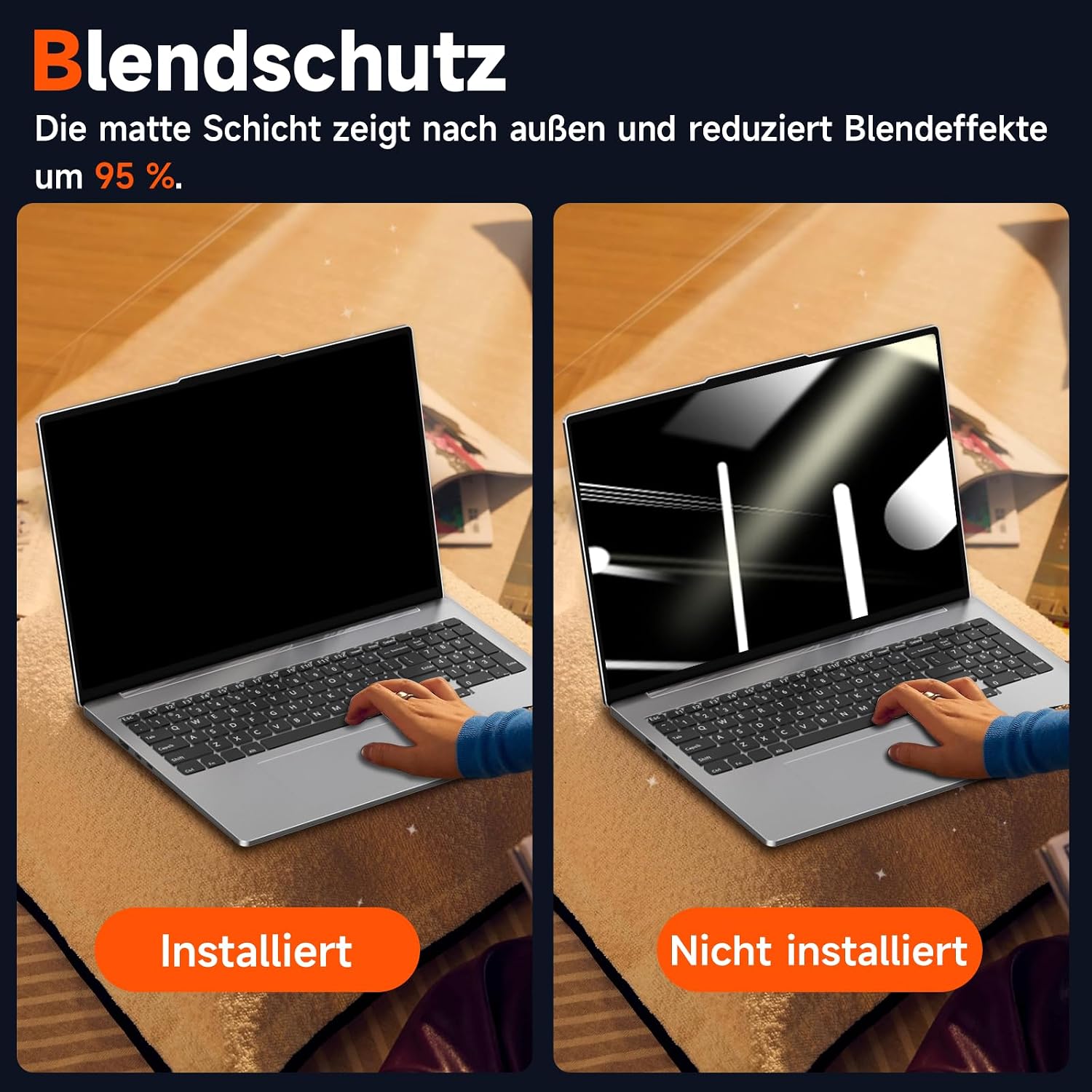Thumbnail 5 de Magnetische Blickschutzfolie 14 Zoll 16:10