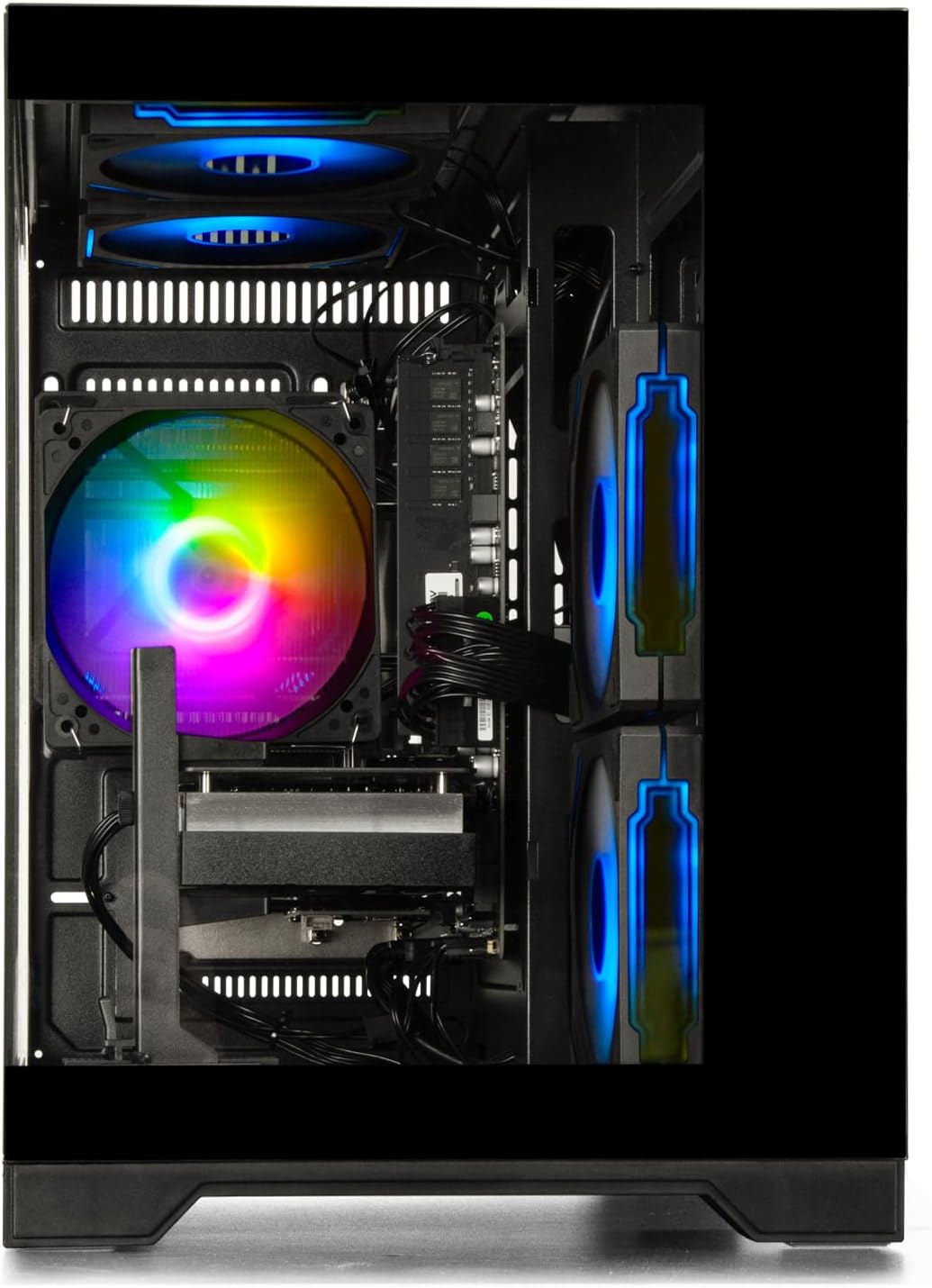 Detalle de WIWB Gaming Desktop PC with Ryzen 5 4500 and GeForce RTX 3050