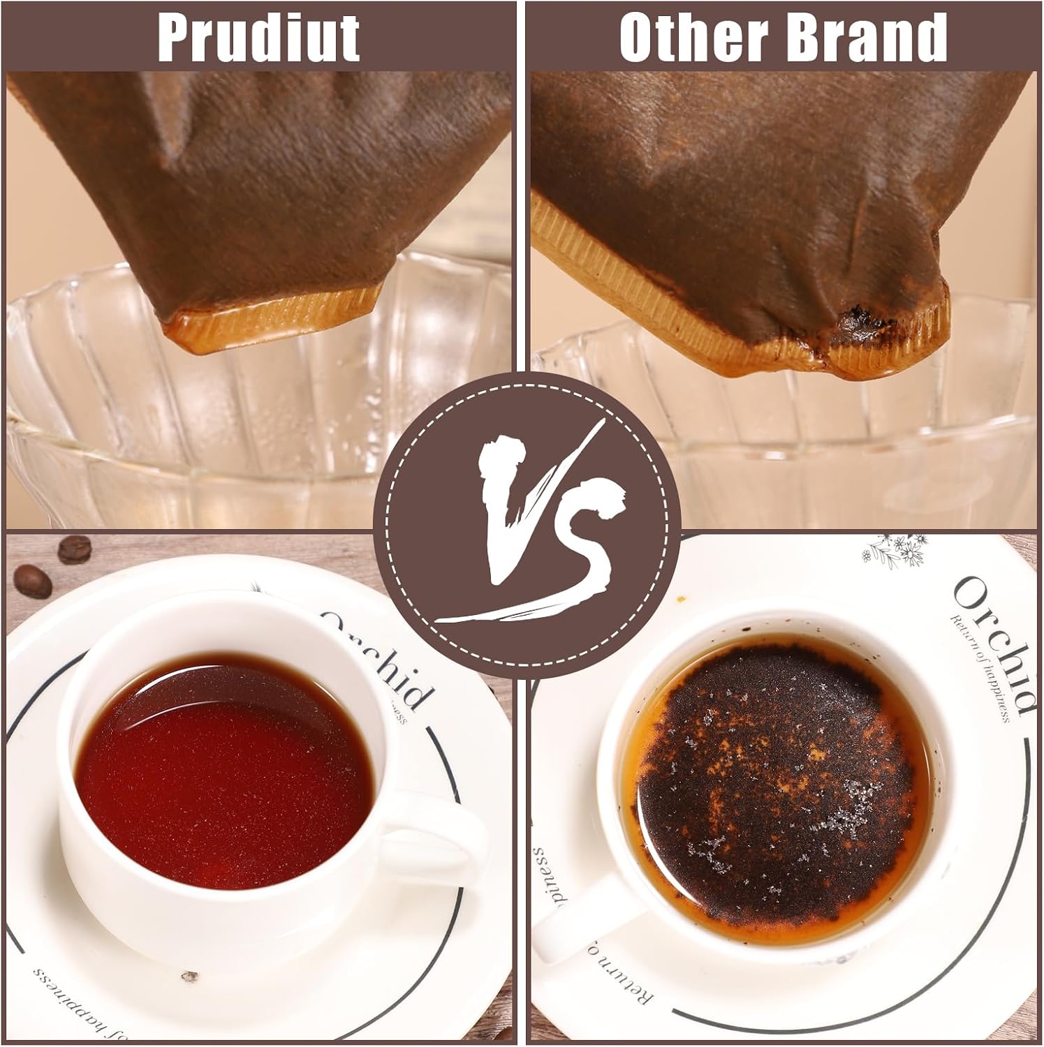 Thumbnail 4 de Unbranded #4 Cone Coffee Filters 160 Count