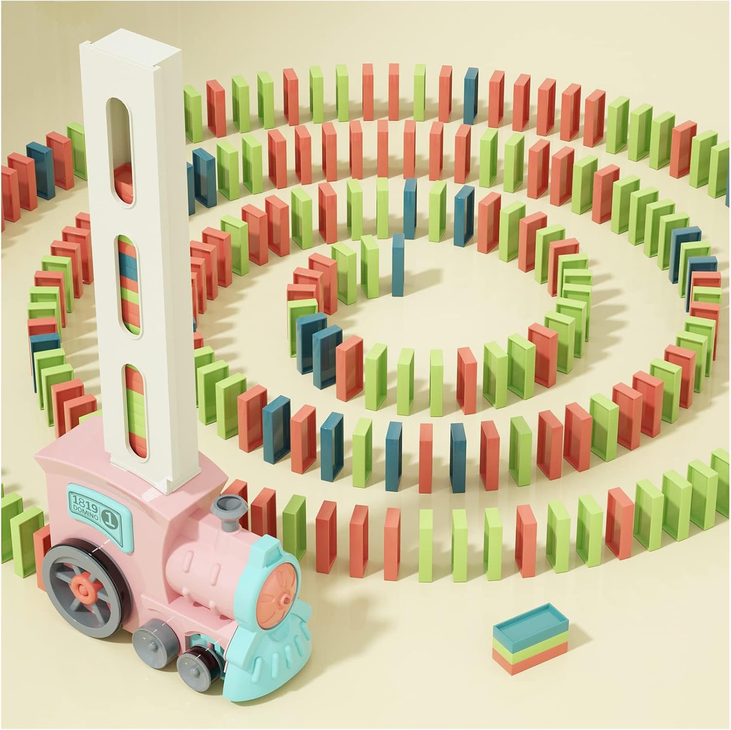 Detalle de Domino Train Toy for Kids 3+
