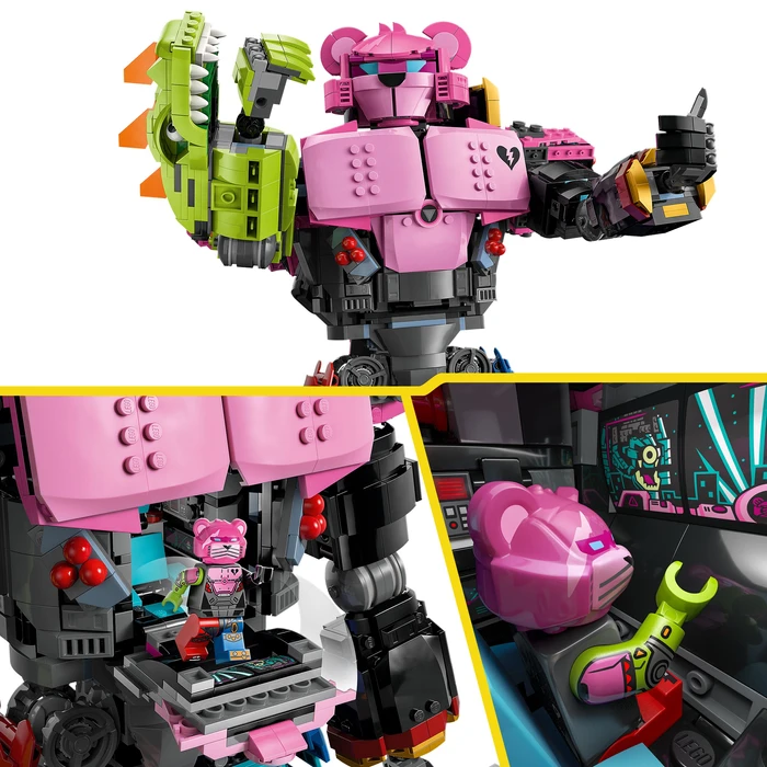 Thumbnail 5 de LEGO Fortnite Mecha-Anführer 77078 (2.503 Teile) – großer Mecha zum Bauen und Ausstellen