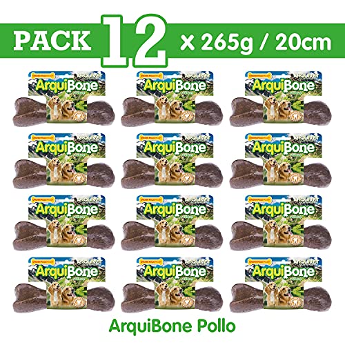Detalle de Arquivet Arquibone Pollo huesos 20 cm 12 unidades