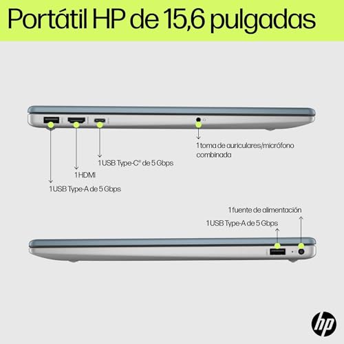 Detalle de HP 15-fc0241ns: portátil 15,6" con Ryzen 5, 16 GB RAM y 1 TB SSD