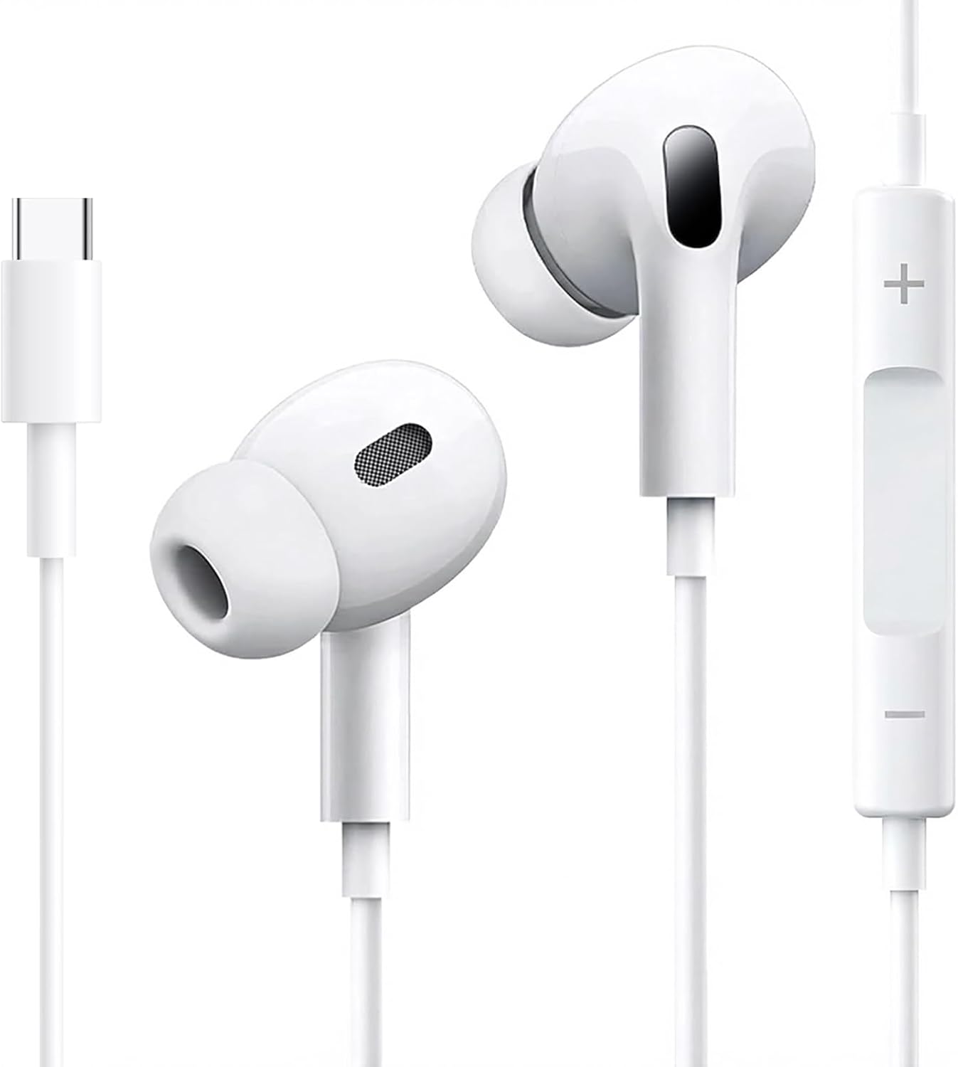 Imagen de USB C Headphones for iPhone & iPad and More: Built-in Mic, Volume Control, Wired USB-C Earbuds en OfertitasTOP