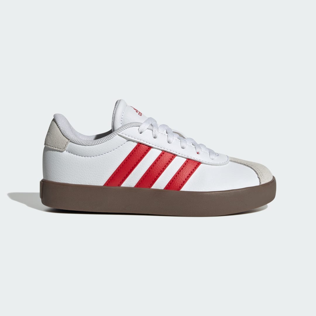 Detalle de Adidas VL Court 3.0: estilo clásico y versatilidad en color Blanco
