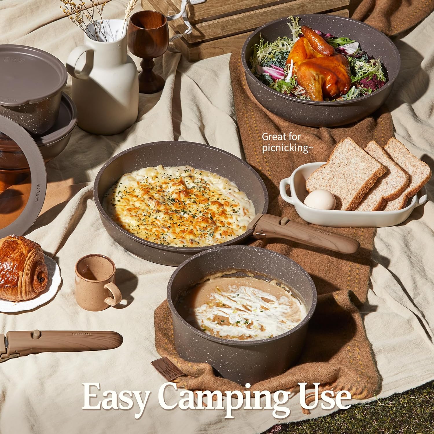 Thumbnail 6 de CAROTE 17PCS Nonstick Cookware Set