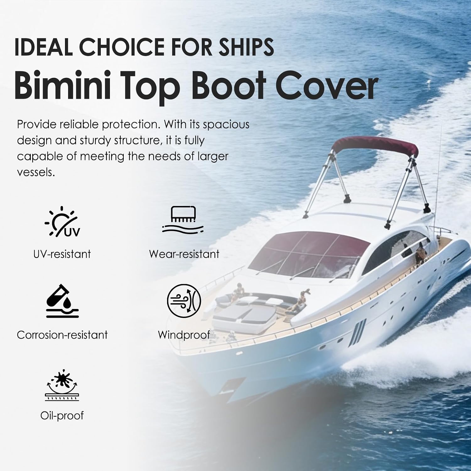 Detalle 2 de Bimini Top Storage Boot Cover, 73–78-inch Width