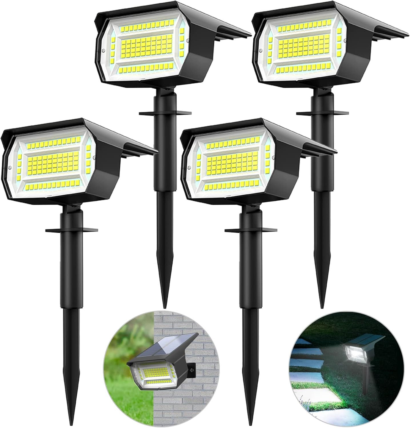 Thumbnail 4 de LOTMOS Luces Solares LED Exterior 72LED 1500mAh