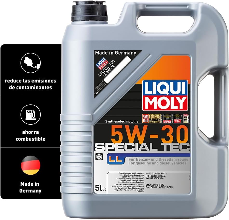 Detalle de LIQUI MOLY Special Tec LL 5W-30 5 L